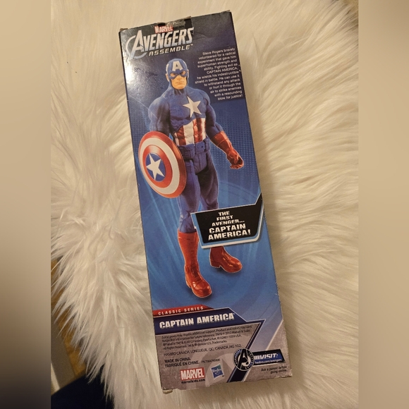 Marvel Avengers Assemble Titan Hero Series- Captain America Toy - Picture 7 of 9